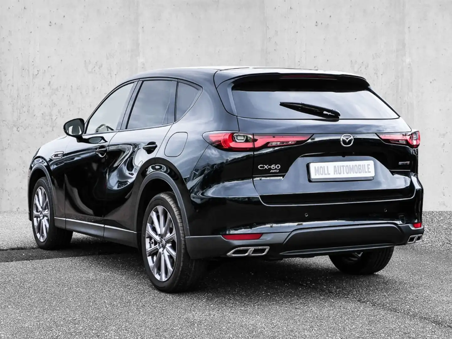 Mazda CX-60 e-SKYACTIV-D 254 AWD EXCLUSIVE DA-P CON-P COM-LED- Fekete - 2