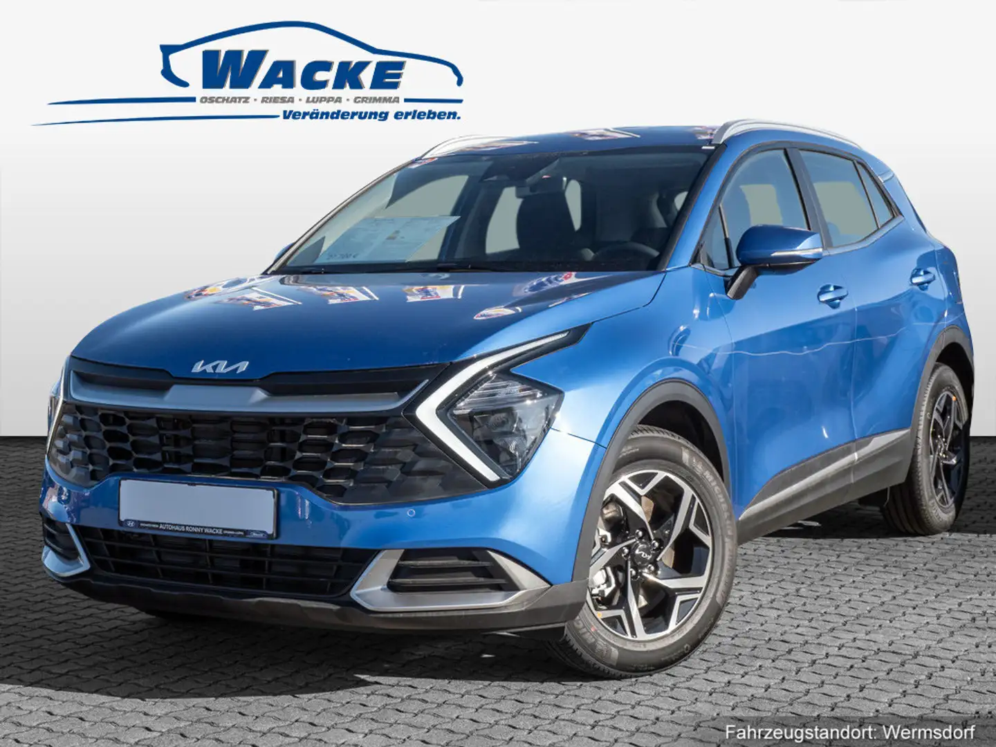 Kia Sportage 1.6 T-GDi Hybrid PDC SHZ KAMERA NAVI Bleu - 1