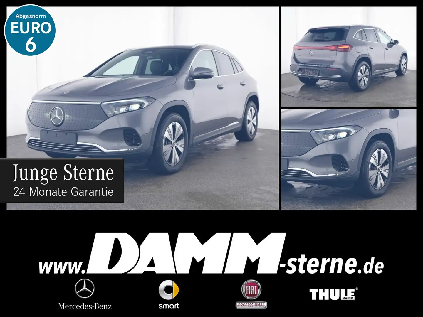 Mercedes-Benz EQA 300 EQA 300 4M Progr. Adv./AHK/WDG/Winter-P./+ Flex Grigio - 1
