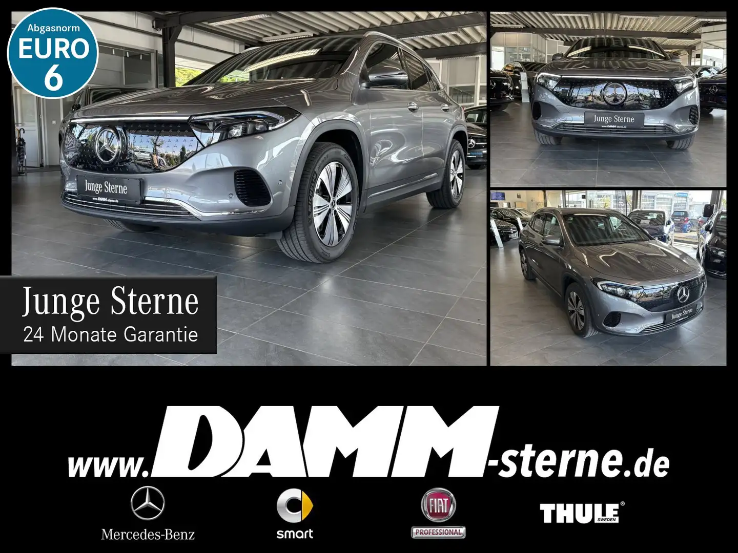 Mercedes-Benz EQA 300 EQA 300 4M Progr. Adv./AHK/WDG/Winter-P./+ Flex Grijs - 1
