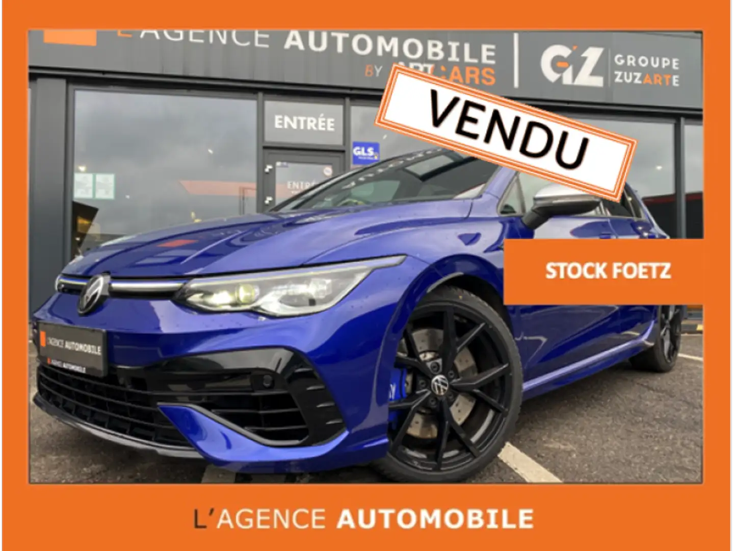Volkswagen Golf R DSG 4Motion GARANTIE 12 MOIS Blauw - 1