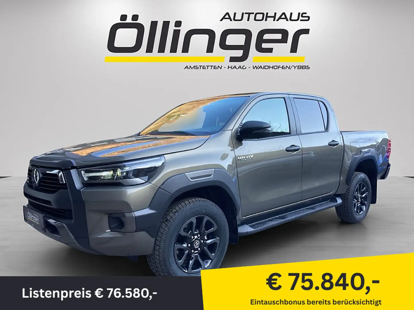 Toyota Hilux DK Invincible 4WD 2,8 D-4D MHEV Aut. - 1