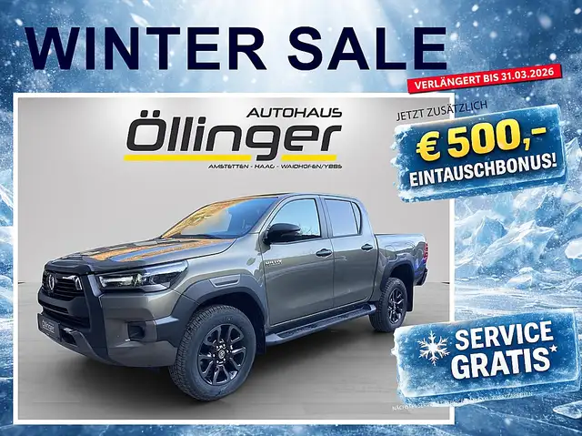 Toyota Hilux DK Invincible 4WD 2,8 D-4D MHEV Aut.