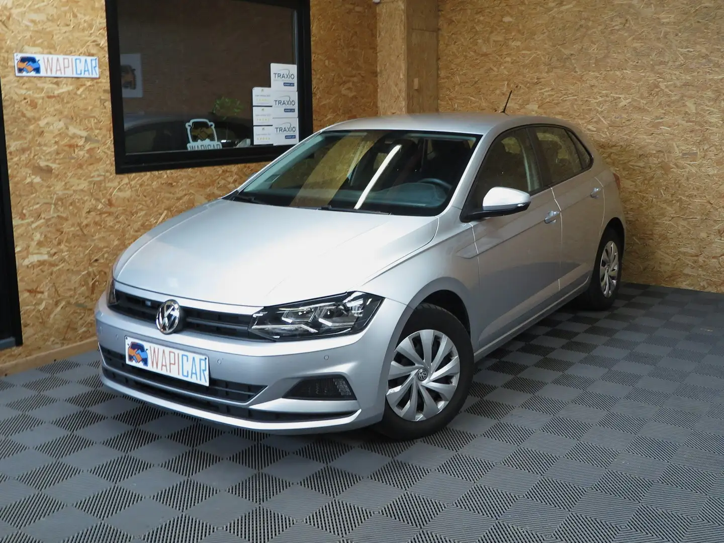 Volkswagen Polo 1.6TDi Trendline GPS*CLIM*1ER PROPRIO Zilver - 2