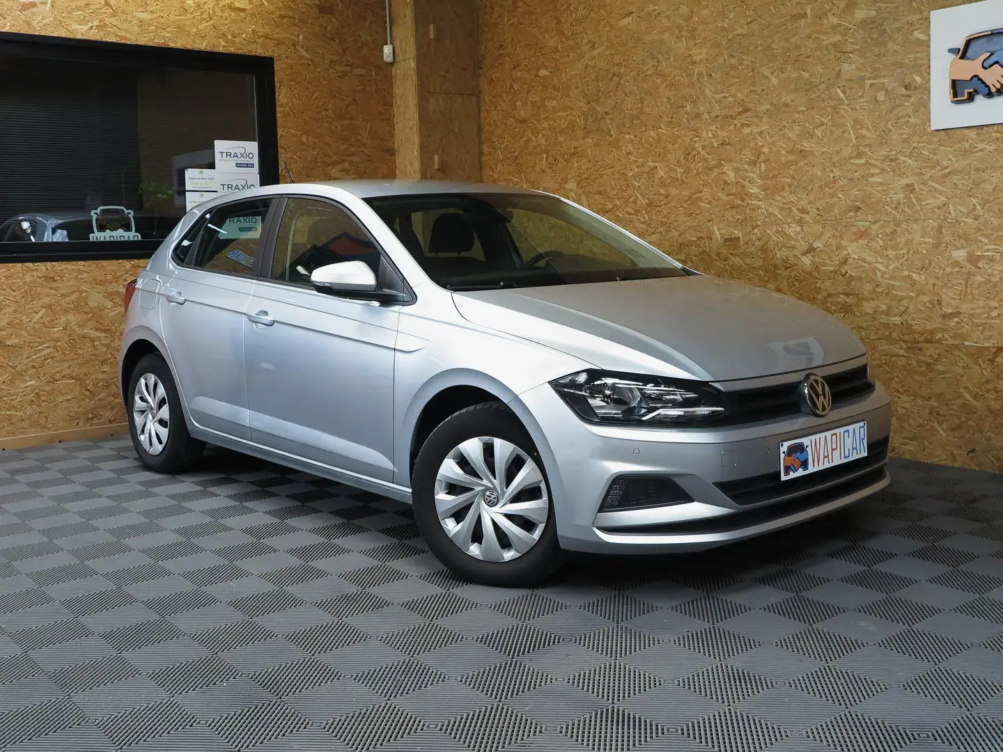 Volkswagen Polo 1.6TDi Trendline GPS*CLIM*1ER PROPRIO Zilver - 1