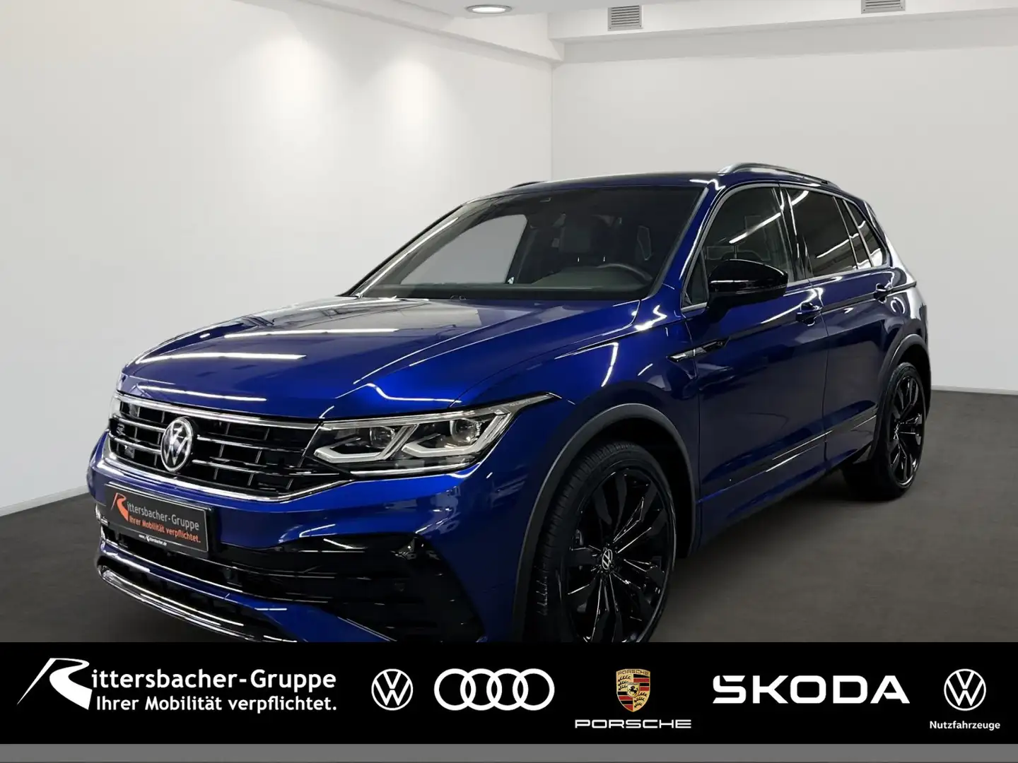 Volkswagen Tiguan 2.0TDI RLine TDI DSG 4Motion AHK SoundSys Blau - 1