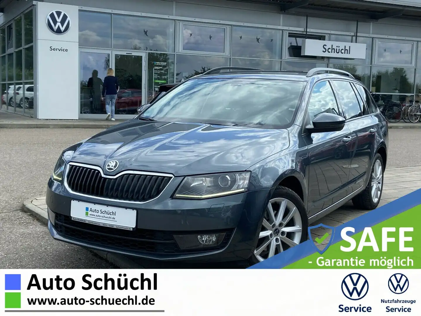 Skoda Octavia Combi 2.0 TDI 17"+NAVI+XENON+NAVI+GRA+SH Grau - 1