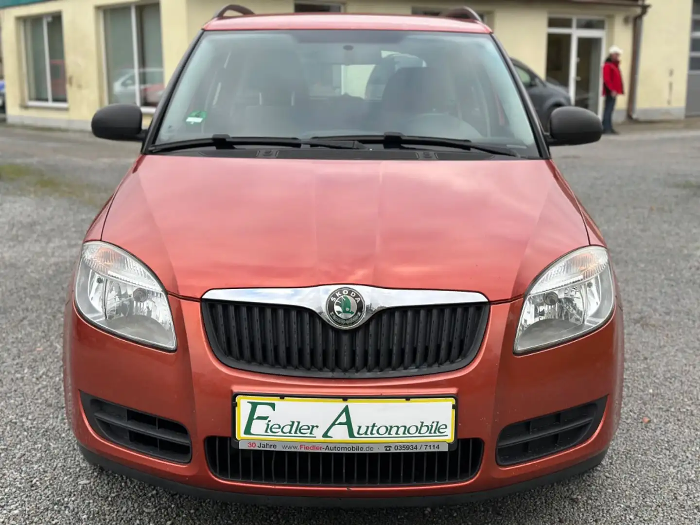 Skoda Fabia Combi 1.2l Ambiente /KLIMA/SCHECKHEFT/TÜV Orange - 2