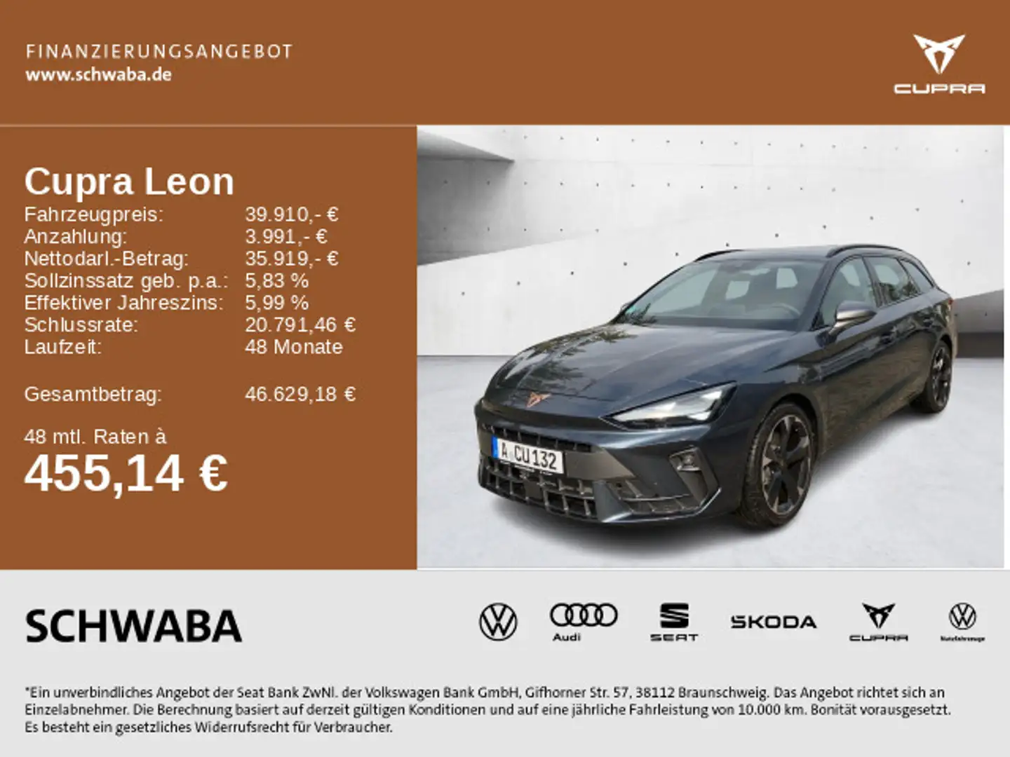 CUPRA Leon Sportstourer 1.4 e-HYBRID DSG *LED*AHK*ACC* Grau - 1