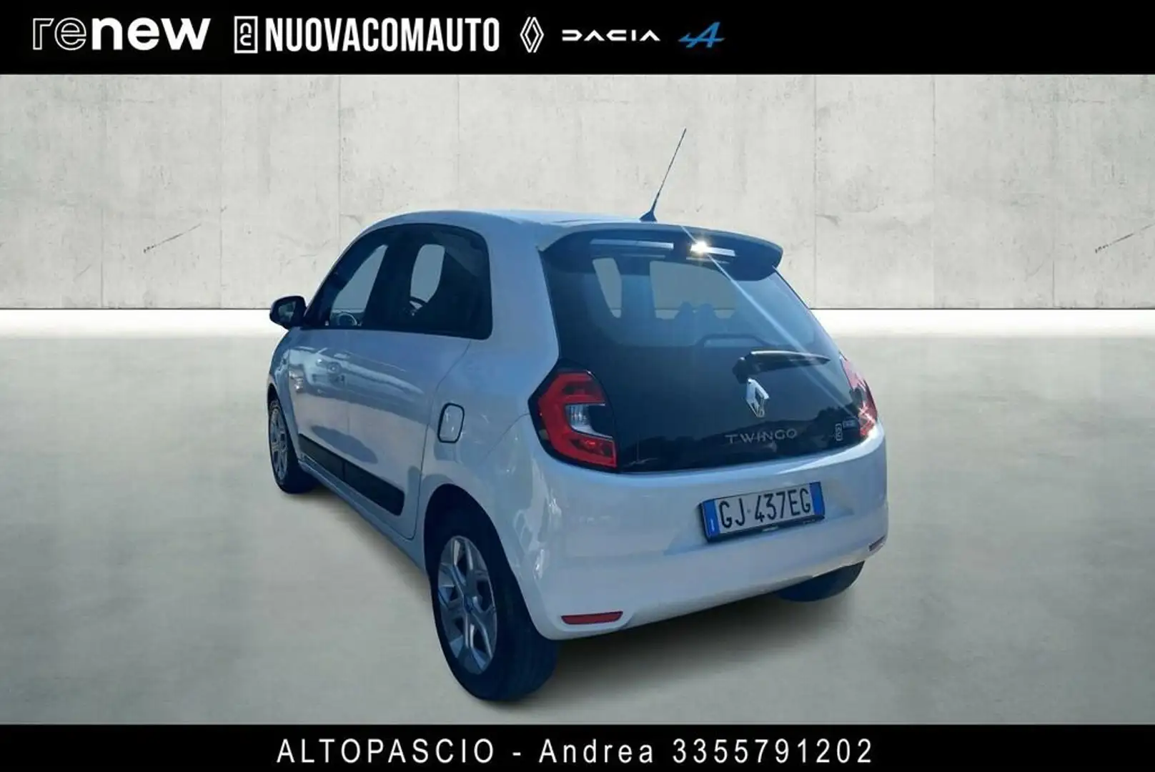 Renault Twingo Zen 22kWh Bianco - 2