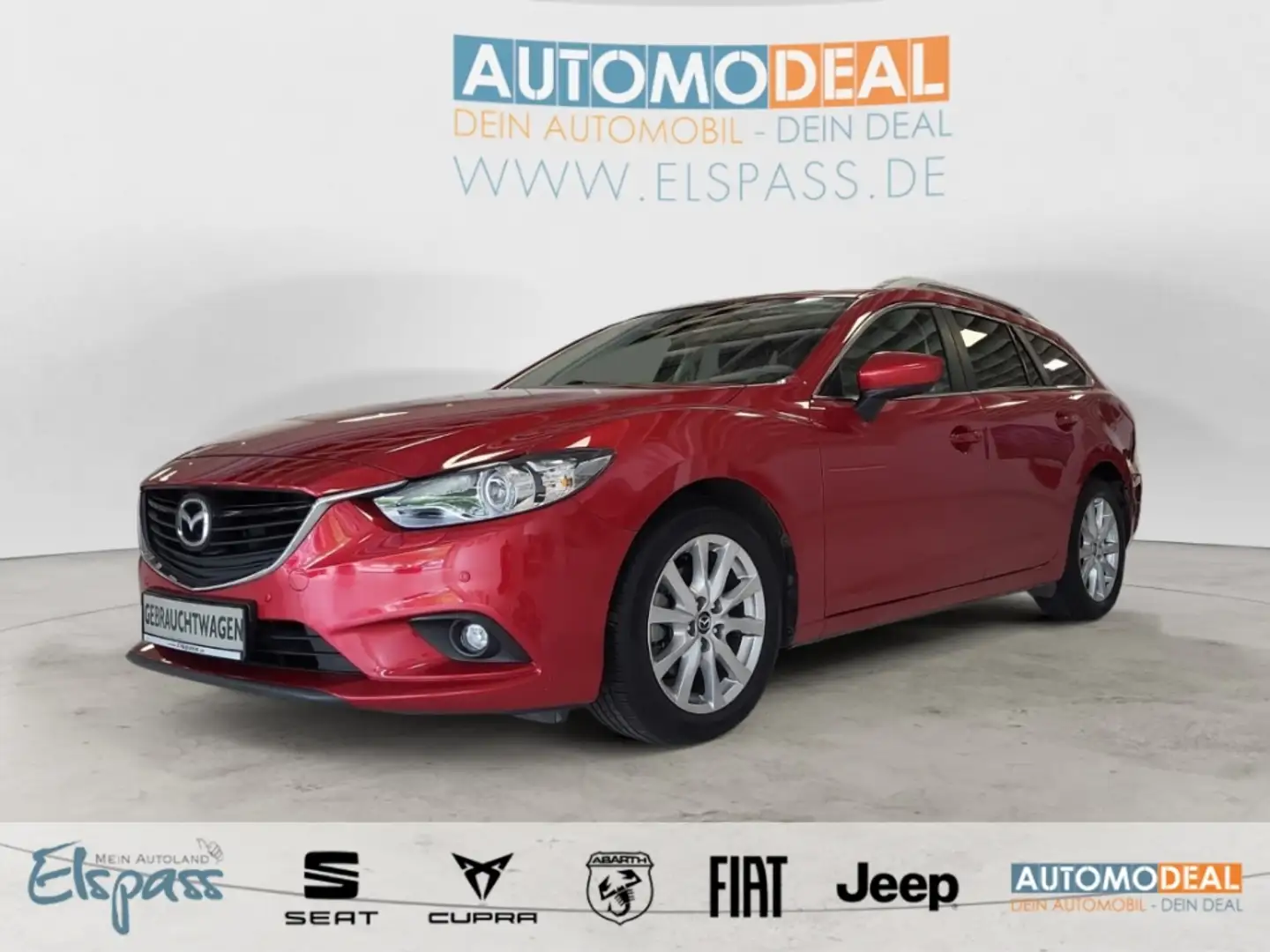 Mazda 6 Center-Line SKYACTIV-G ALLWETTER NAV LED SITZ.HZG Rouge - 1