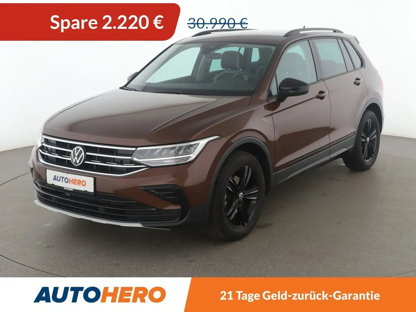Volkswagen Tiguan 1.5 TSI ACT Life Aut.*NAVI*LED*ACC* Braun - 1