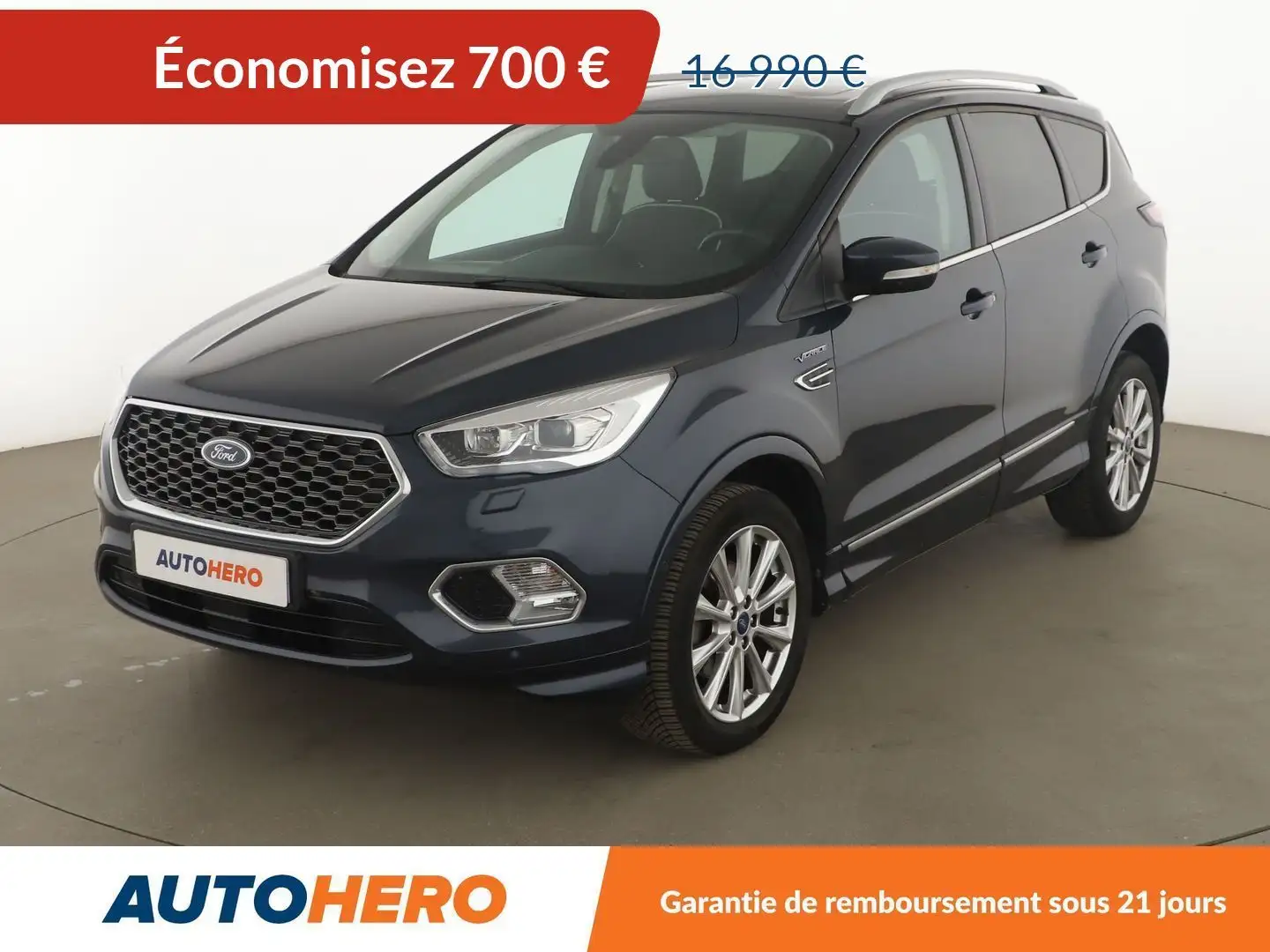 Ford Kuga 1.5 Flexifuel-E85 Vignale 4x2 Bleu - 1