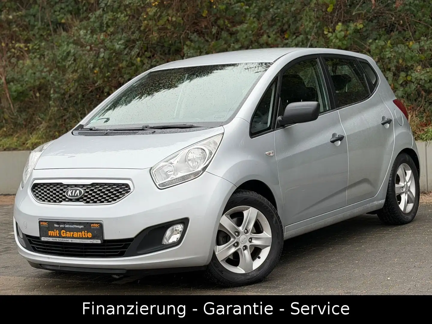 Kia Venga 1.6/AUTOMATIK/AHK/PDC/TÜV NEU/SHZ/ALU Argent - 1