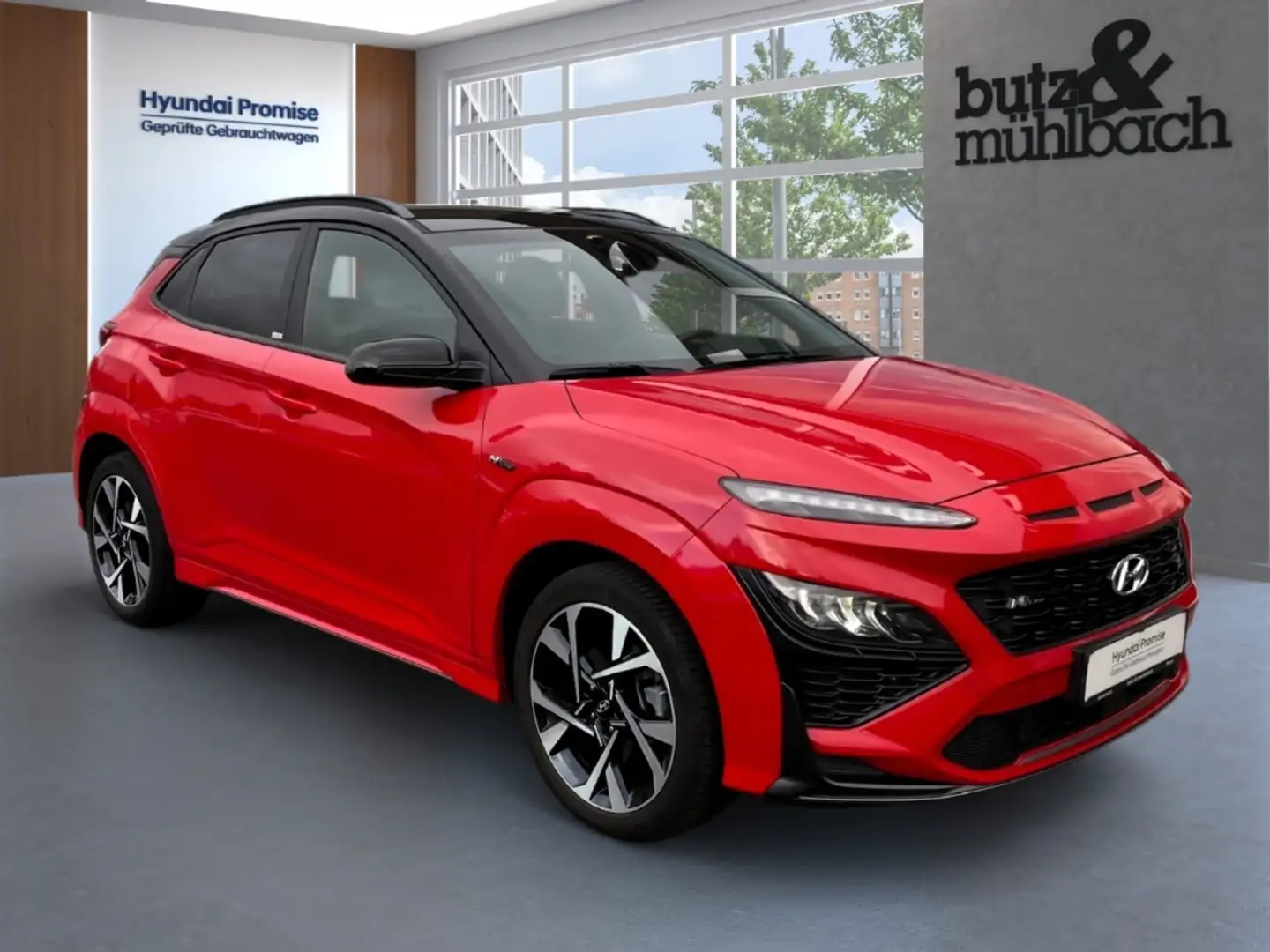 Hyundai KONA N Line 1.0 T-Gdi Mild-Hybrid 2WD Schwarz - 2
