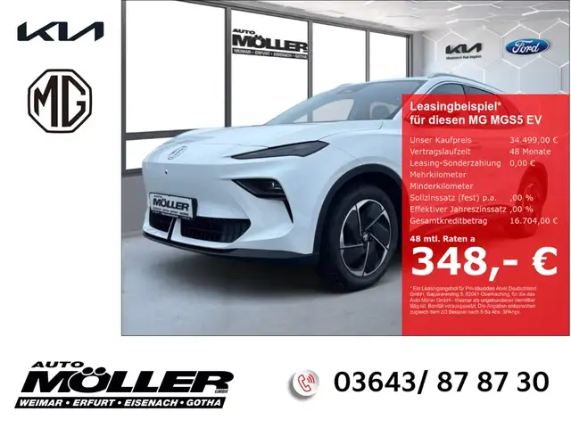 MG MGS5 EV Luxury Long Range 64kWh Leder 360°LED WP Navi