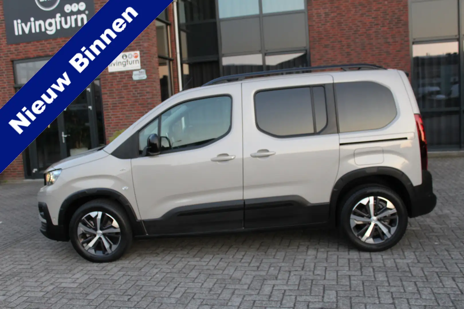 Peugeot Rifter 1.2 Puretech 130 PK Automaat EAT6 GT Clima-Adapt.C Beige - 1