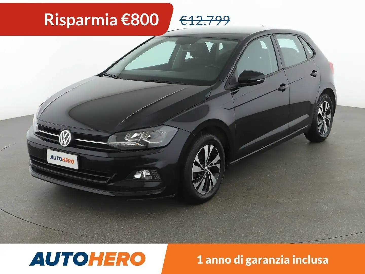 Volkswagen Polo 1.0 Comfortline Nero - 1