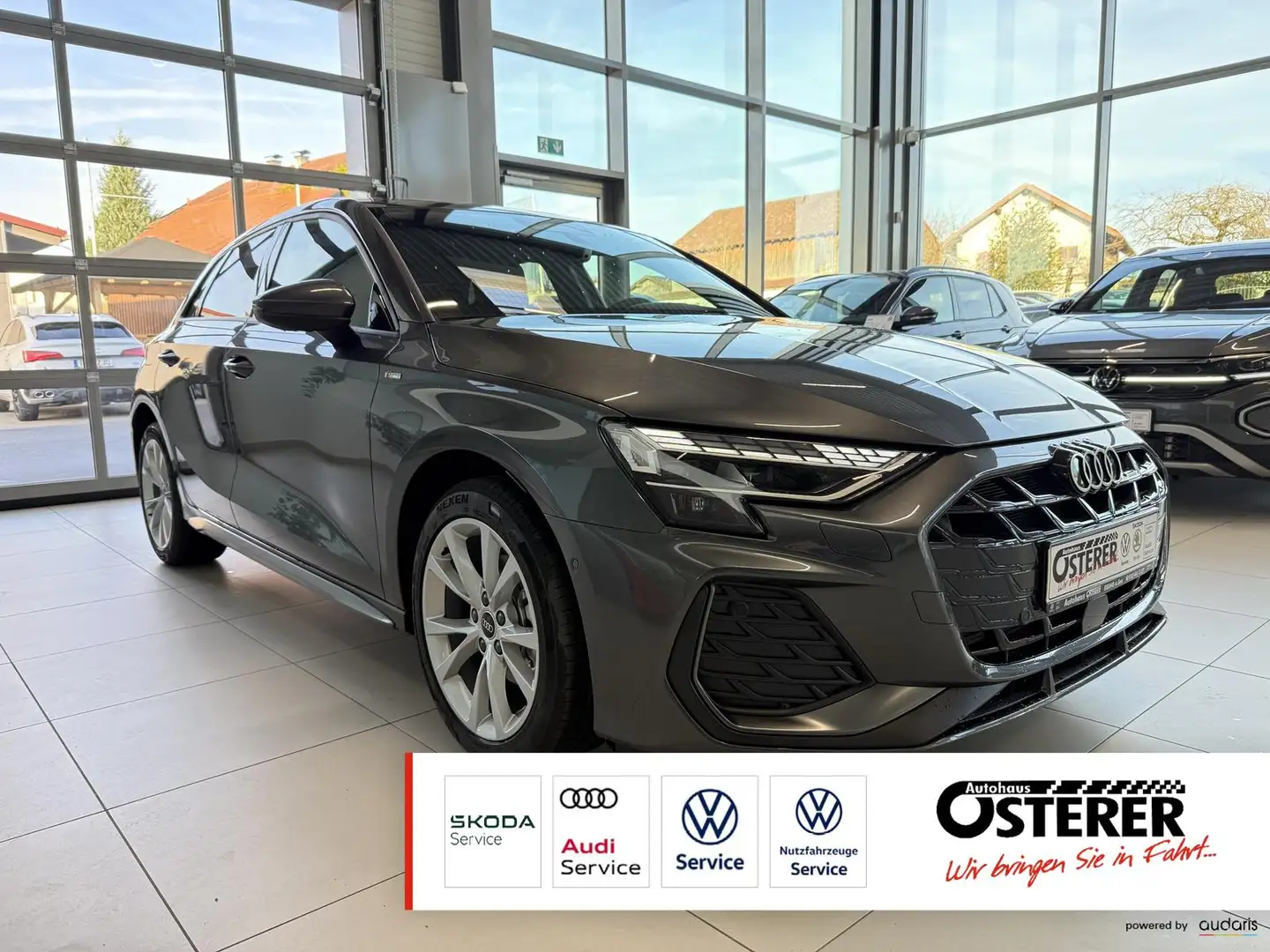 Audi A3 Sportback S-Line 1,5 TFSI-DSG- 4 Jahre Garantie - Gris - 1