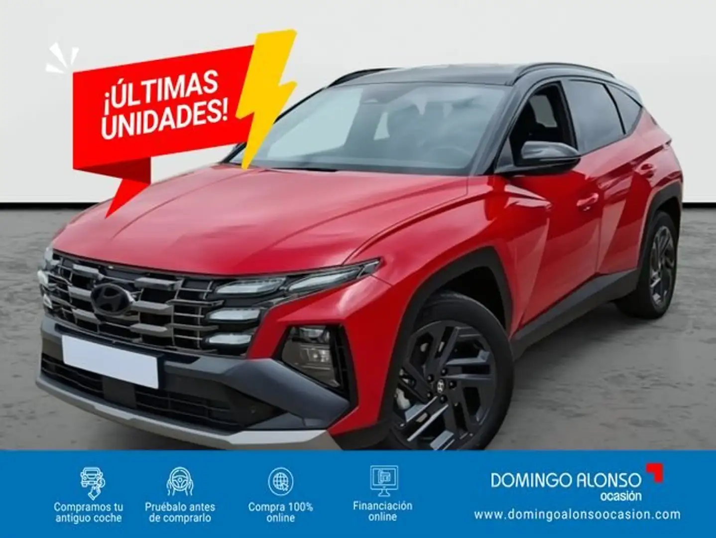 Hyundai TUCSON FL Híbrido enchufable 1.6 T-GDi (288 CV) AT6 2WD Negro - 1