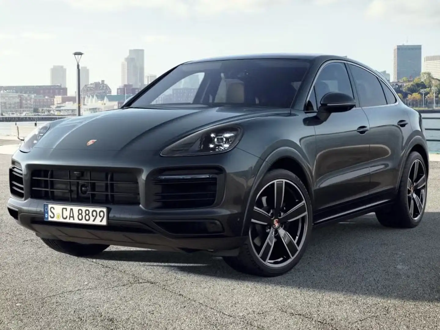 Porsche Cayenne Cayenne Coupe Platinum Edition 3.0 5 posti Schwarz - 1