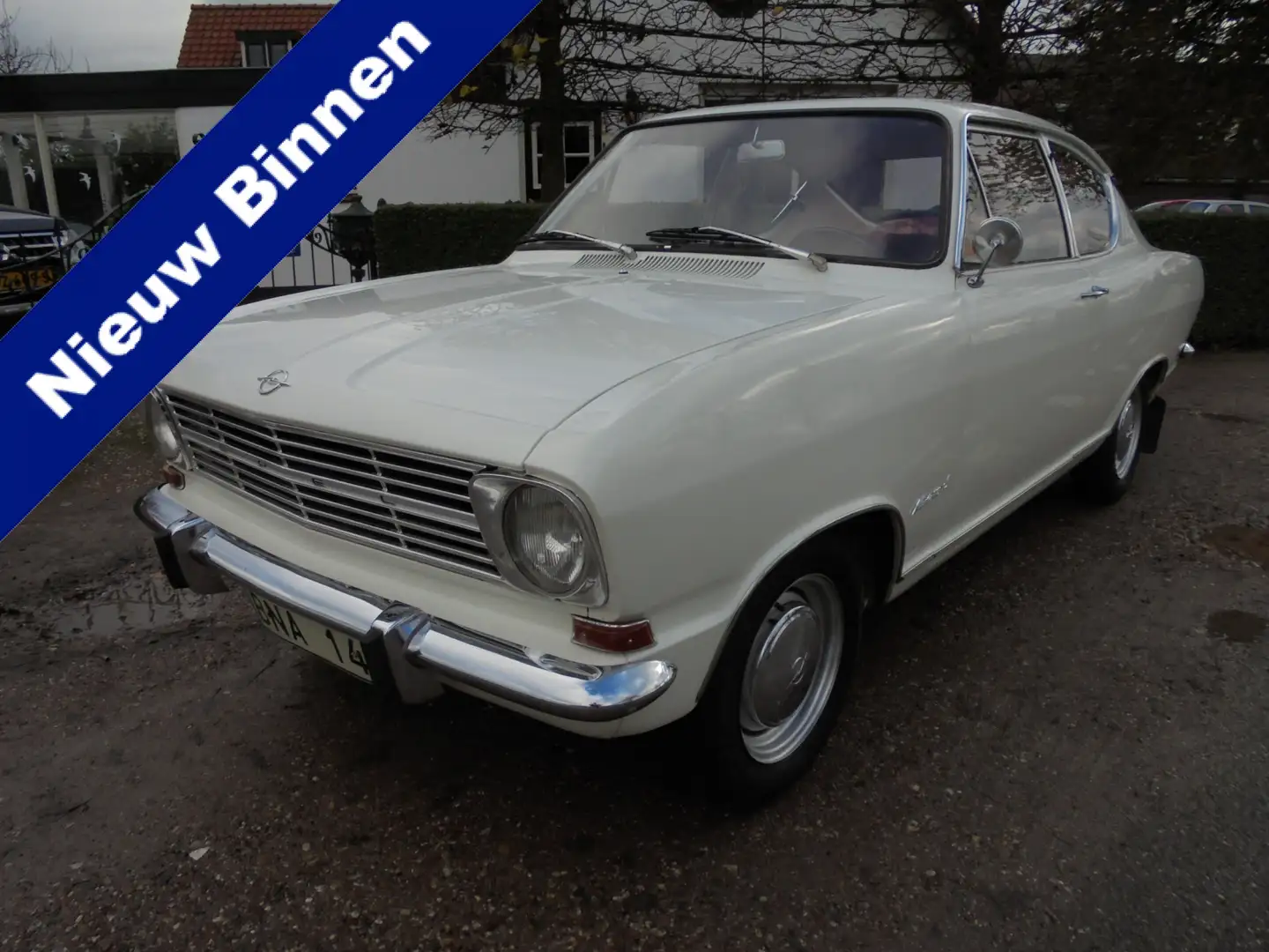 Opel Kadett 1.1 L B1 "KIEMEN" Coupe Super 1966 **KEIHARDE ZWEE Blanco - 1