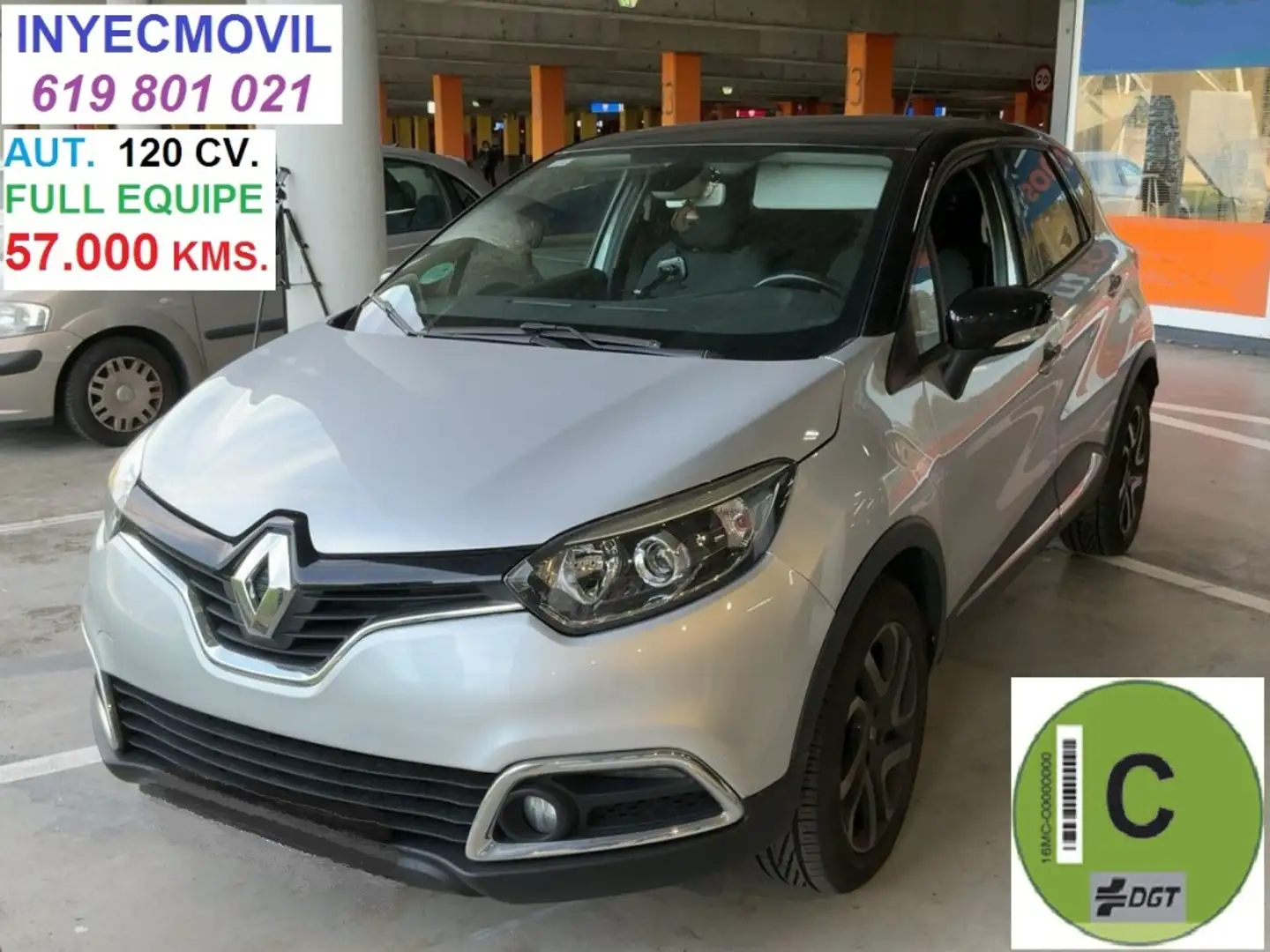 Renault Captur TCe Energy Zen 120 EDC Grijs - 1