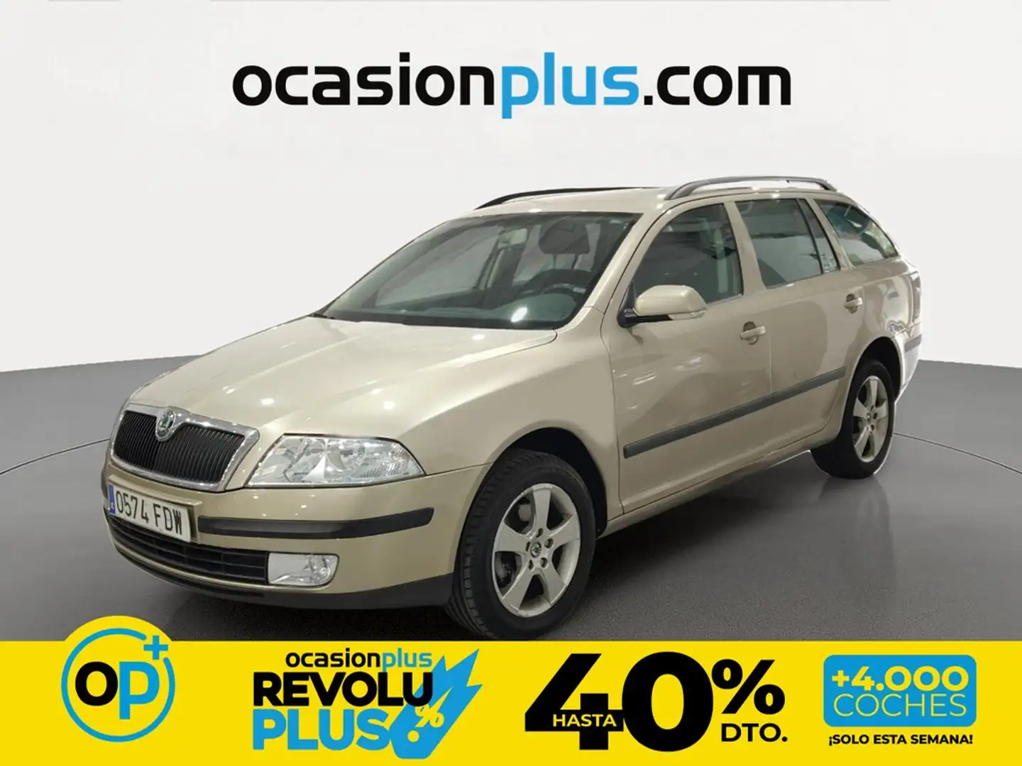 Skoda Octavia Combi 1.9TDI 4x4 Beige - 1