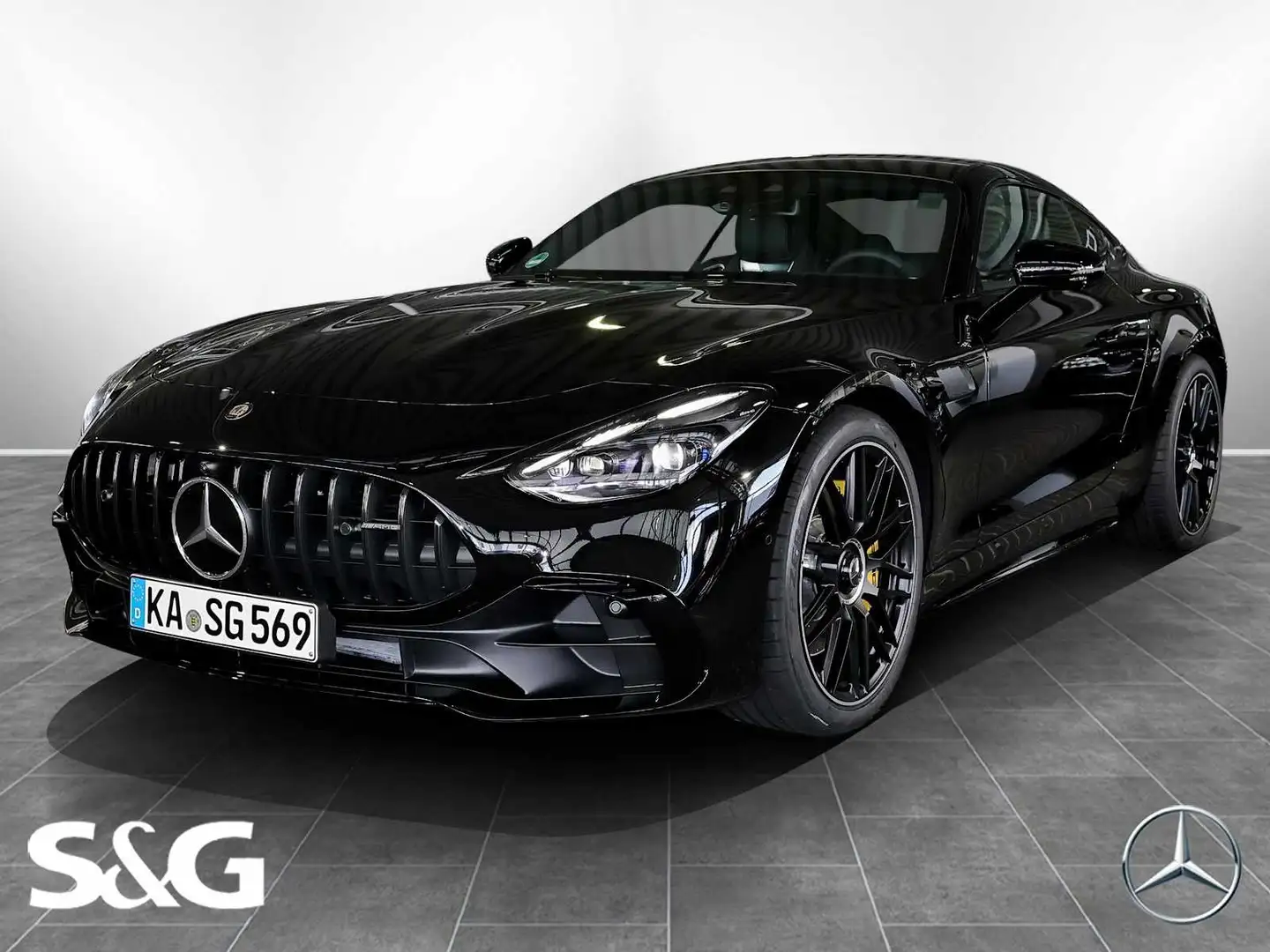 Mercedes-Benz AMG GT HUD+360°+DIG-LED+Multikontursitze+Pano Negro - 1
