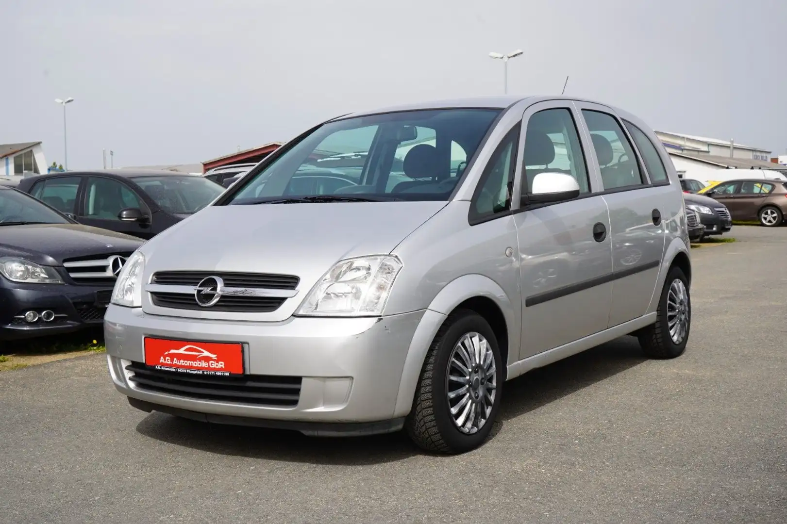 Opel Meriva 1.6 Automatik *Klimaanlage* Silber - 1