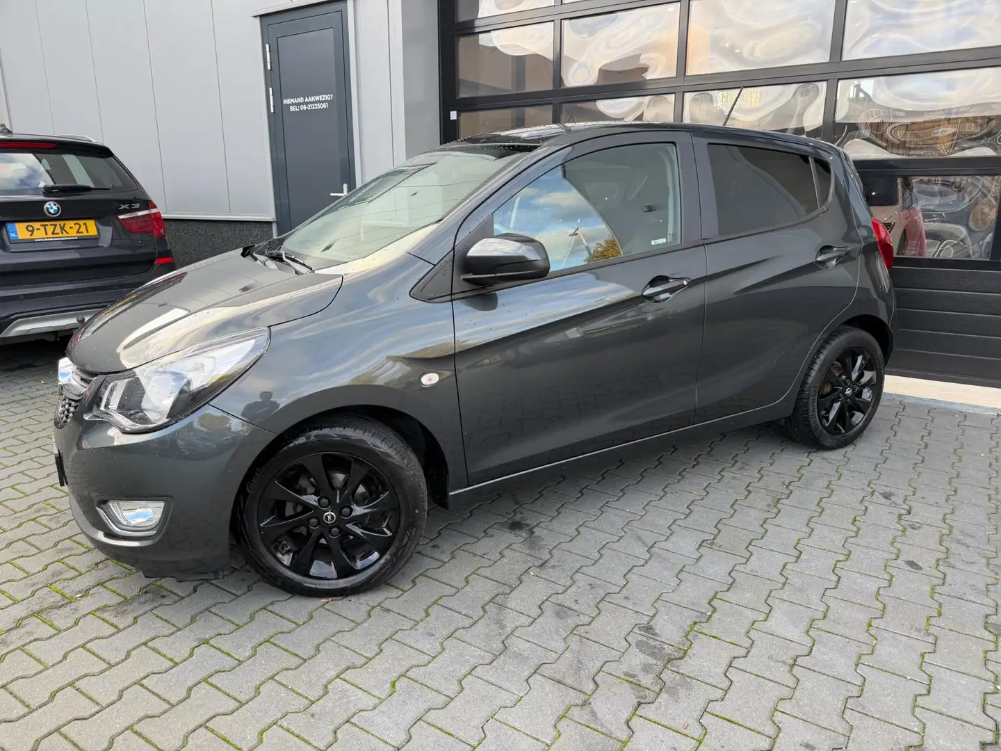 Opel Karl 1.0 ecoFLEX Innovation LEER en vol optie's Gris - 2
