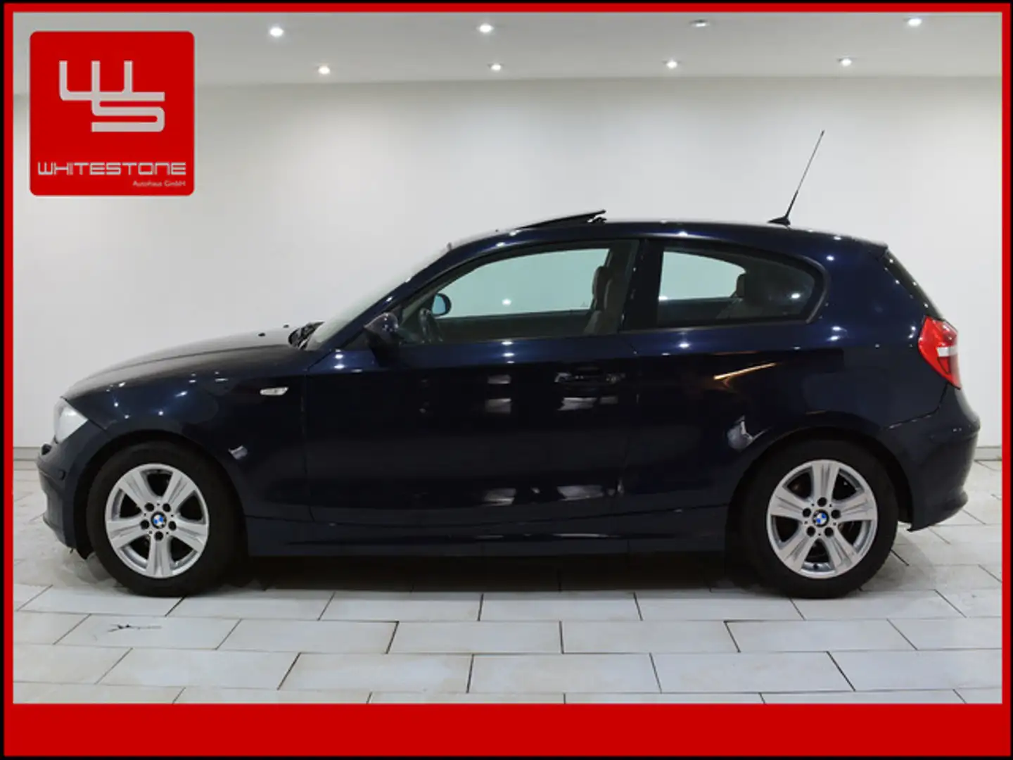 BMW 116 116i Motorschaden Aut Leder BiXenon GSD PDC Shzg Bleu - 1