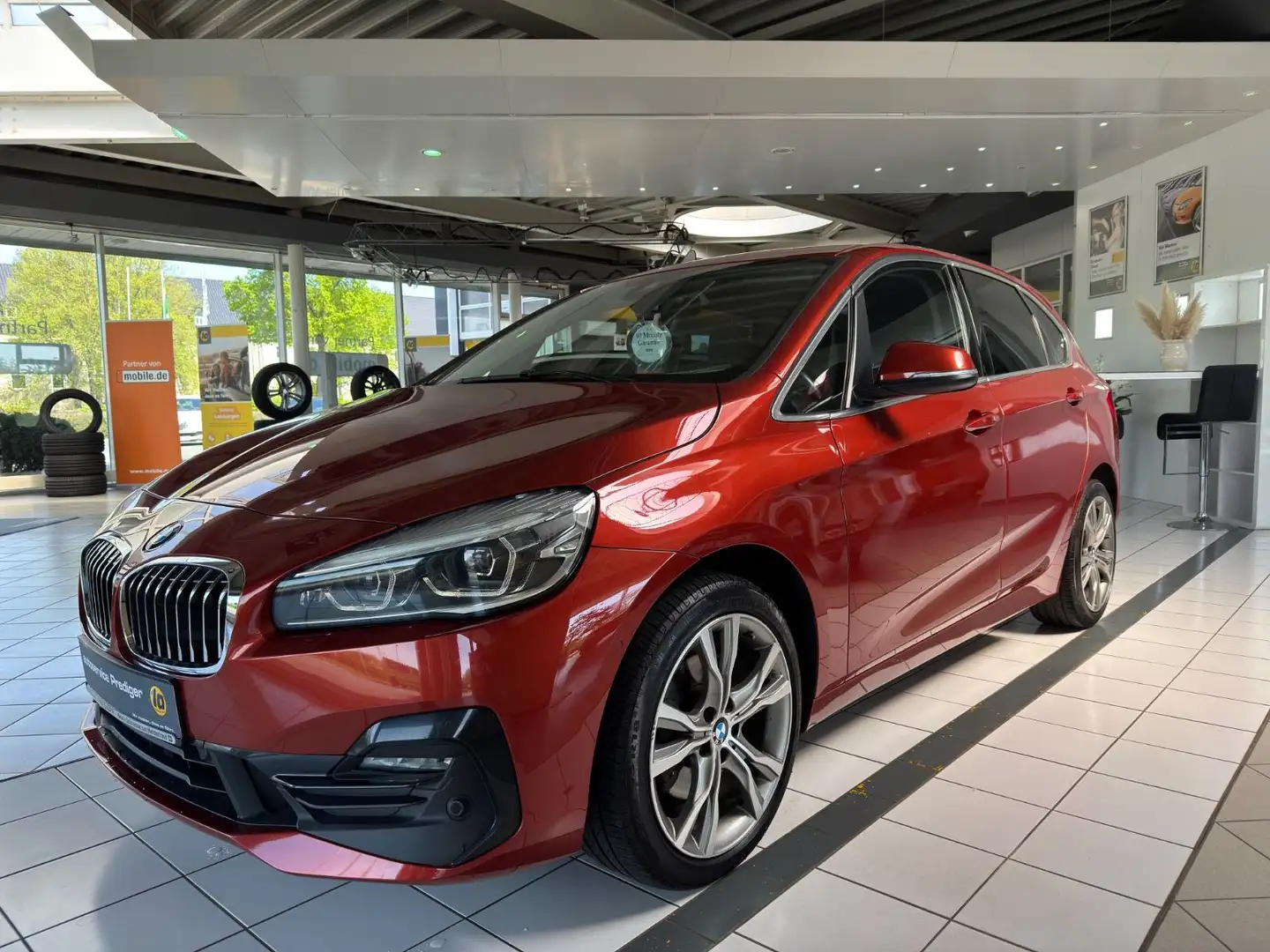 BMW 220 xDrive Sport Line*AHK*LED* Orange - 1