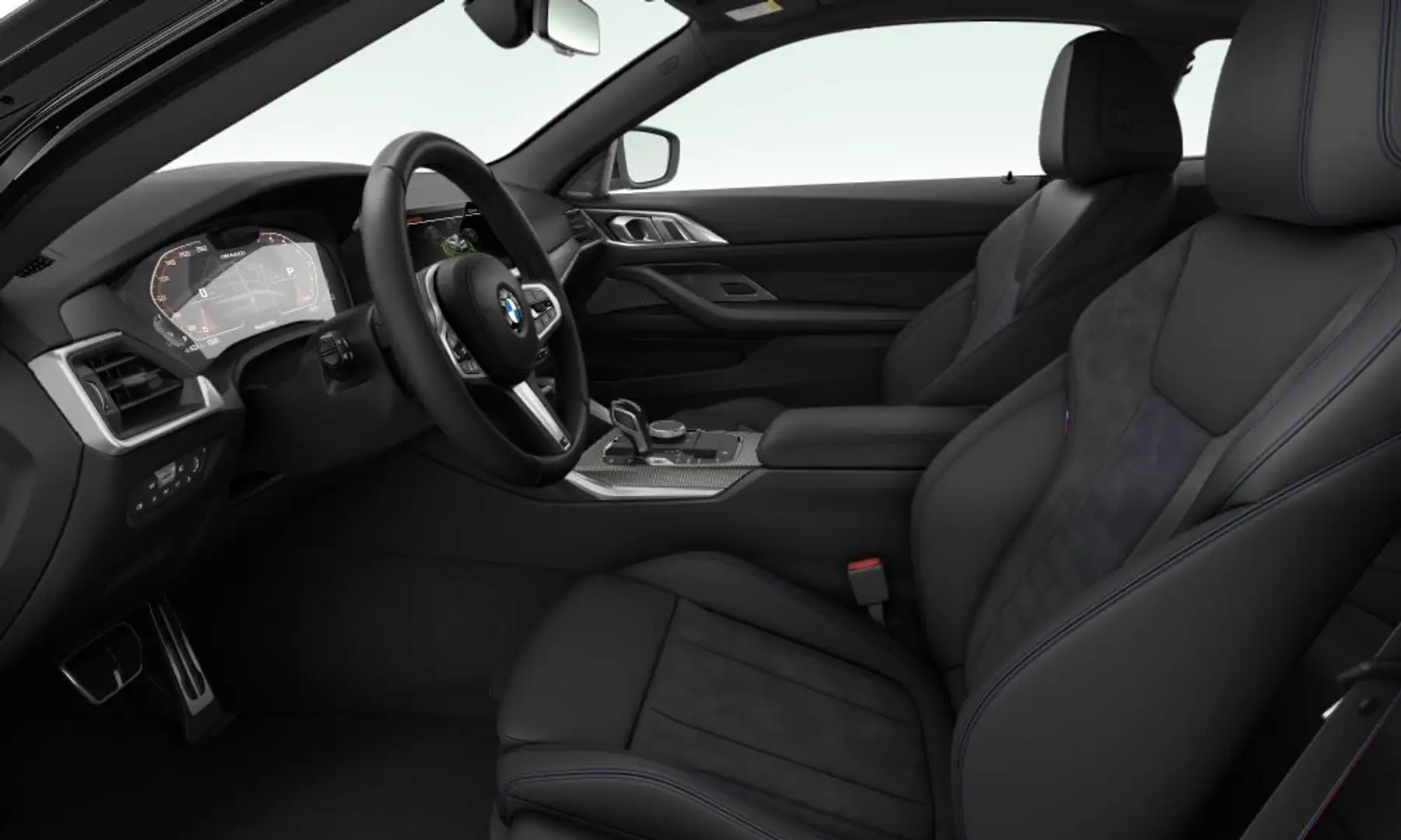 BMW 440 4 Serie Coupé M440i xDrive M Sport Noir - 2