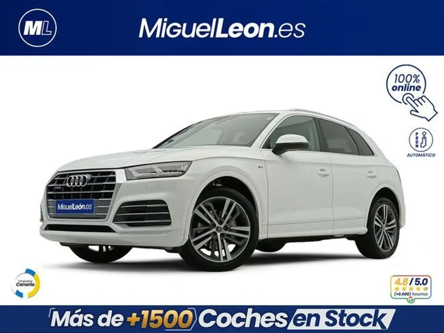 Audi Q5 40 TDI S line quattro-ultra S tronic 140kW Blanco - 1