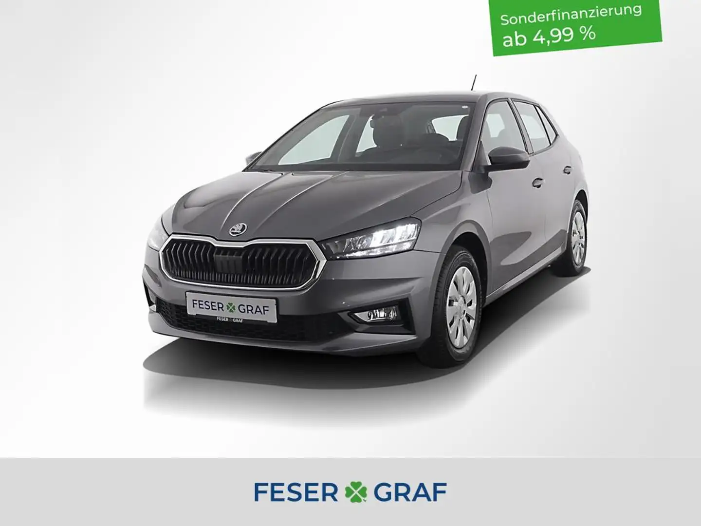 Skoda Fabia 1.0 TSI Selection LED/SHZ/SMARTLINK/KLIMA Grau - 1