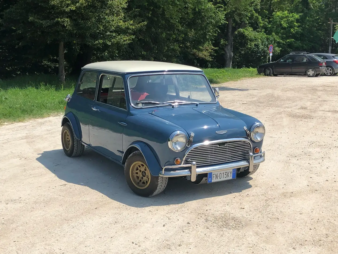 Austin Mini cooper Niebieski - 1