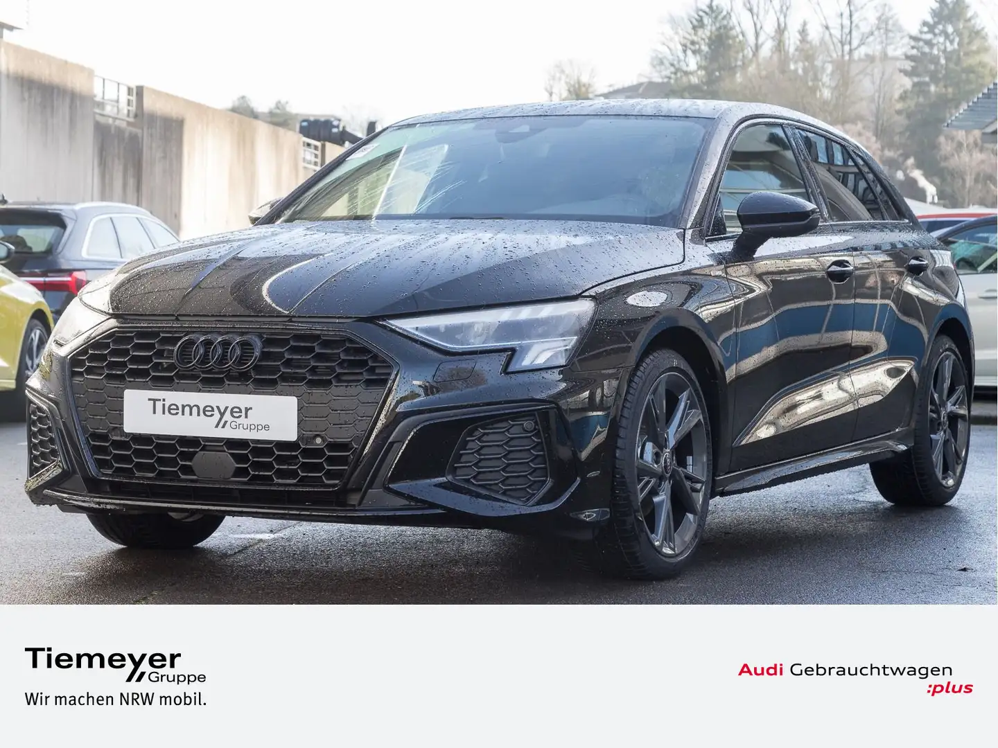 Audi A3 30 TFSI S LINE LED NAVI LM18 BUSINE Schwarz - 1