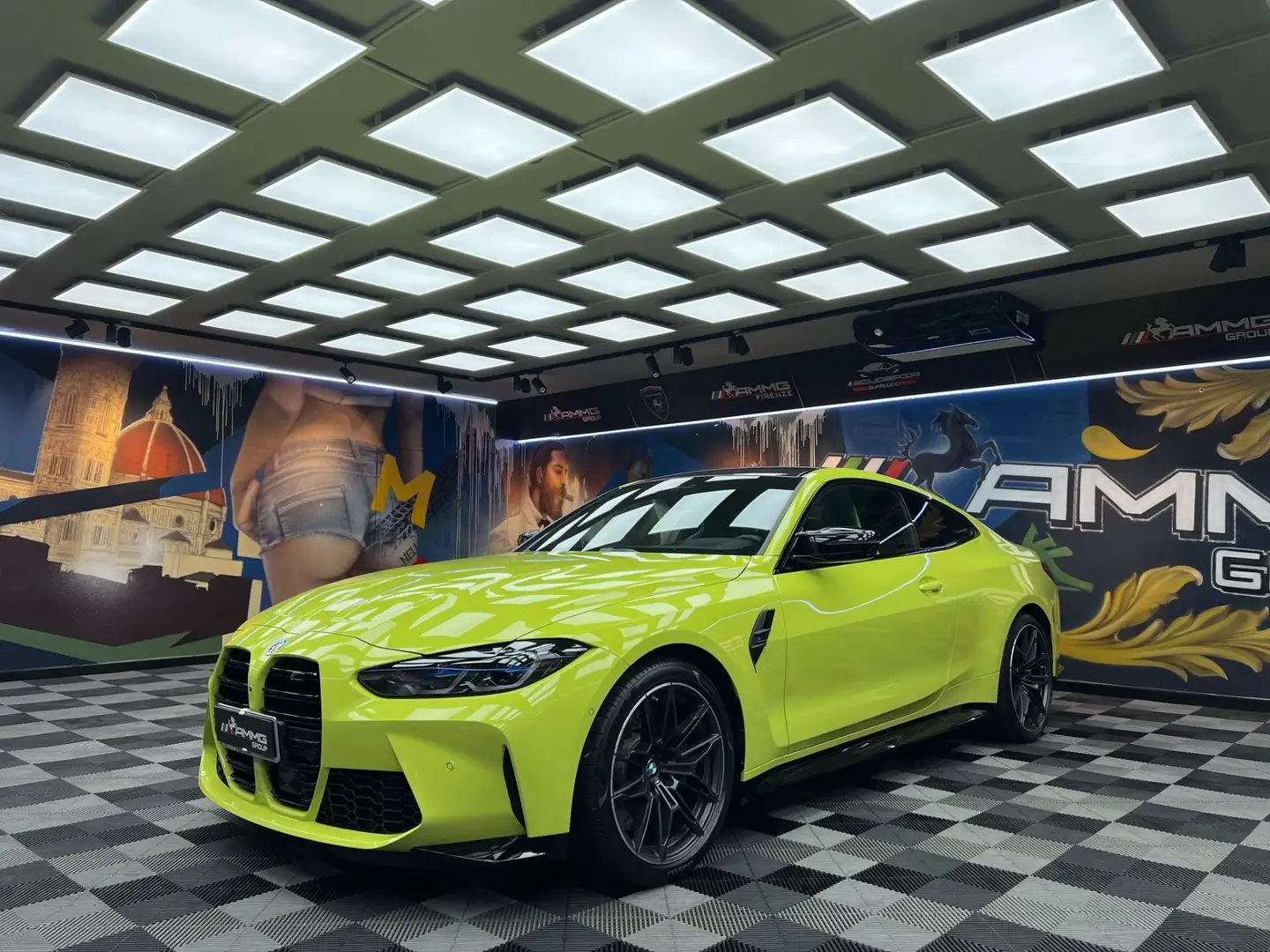 BMW M4 M4 Coupe 3.0 Competition auto (950) Giallo - 1