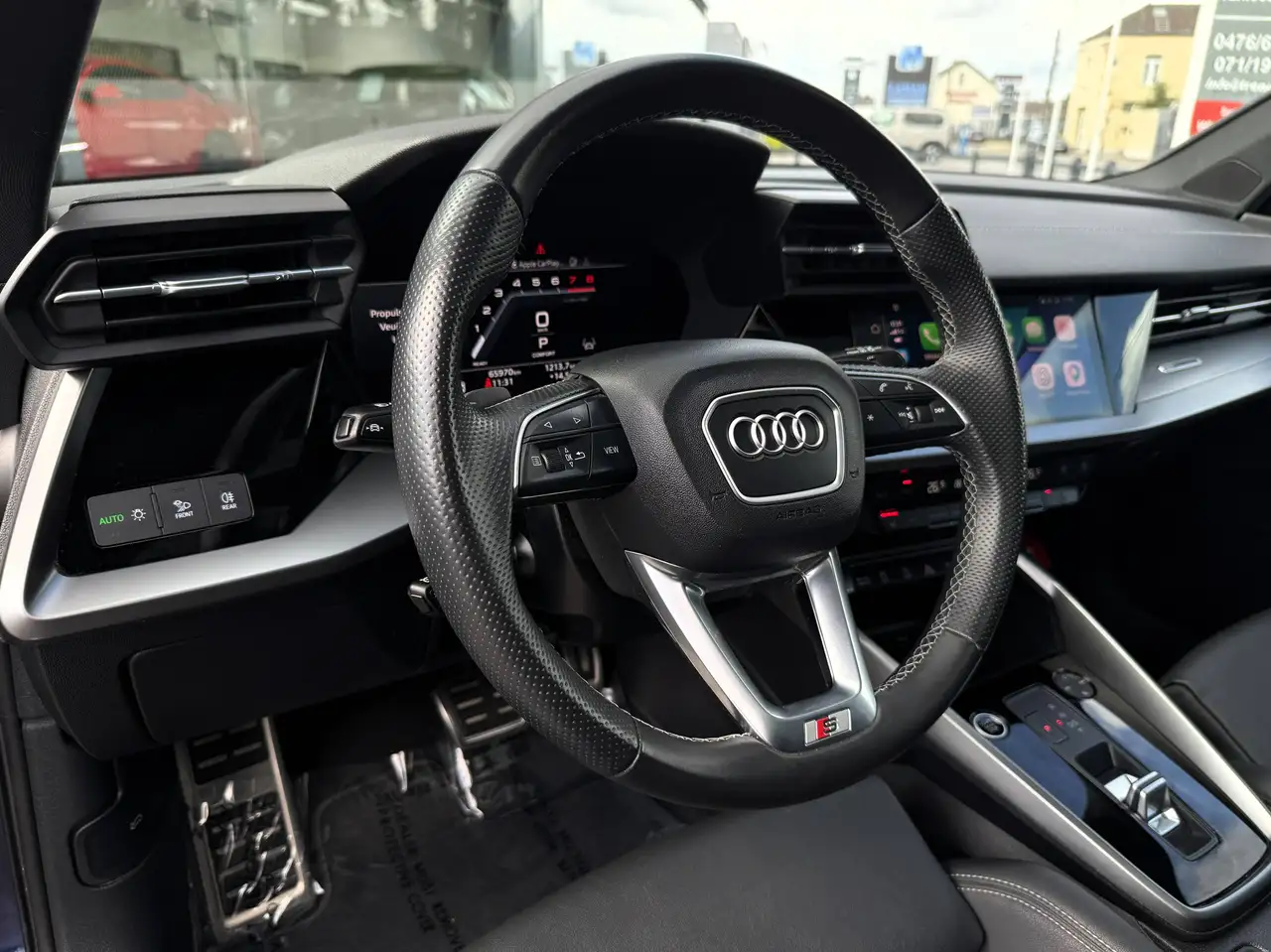 Audi A3 30 TFSI AUT 3x SLINE TOIT PANO CUIR KEYLESS LED MATRIX HUD CAMERA CARPLAY, миниатюра 12