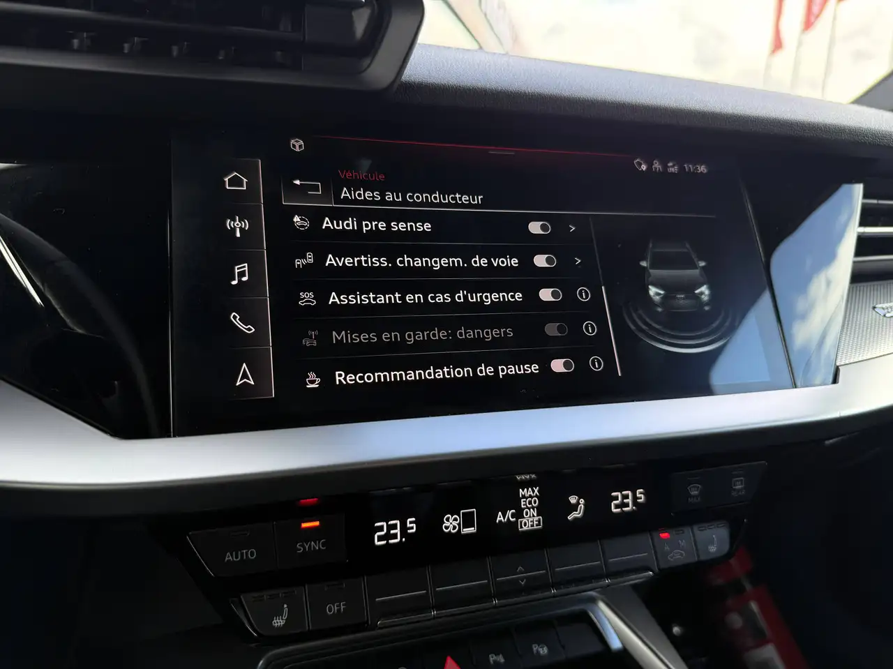 Audi A3 30 TFSI AUT 3x SLINE TOIT PANO CUIR KEYLESS LED MATRIX HUD CAMERA CARPLAY, миниатюра 27