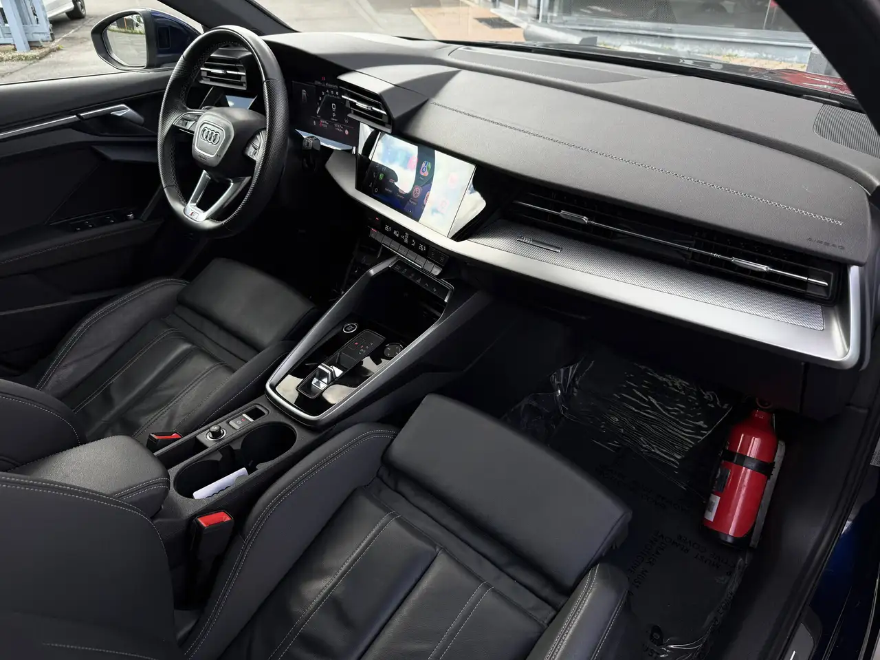 Audi A3 30 TFSI AUT 3x SLINE TOIT PANO CUIR KEYLESS LED MATRIX HUD CAMERA CARPLAY, миниатюра 17