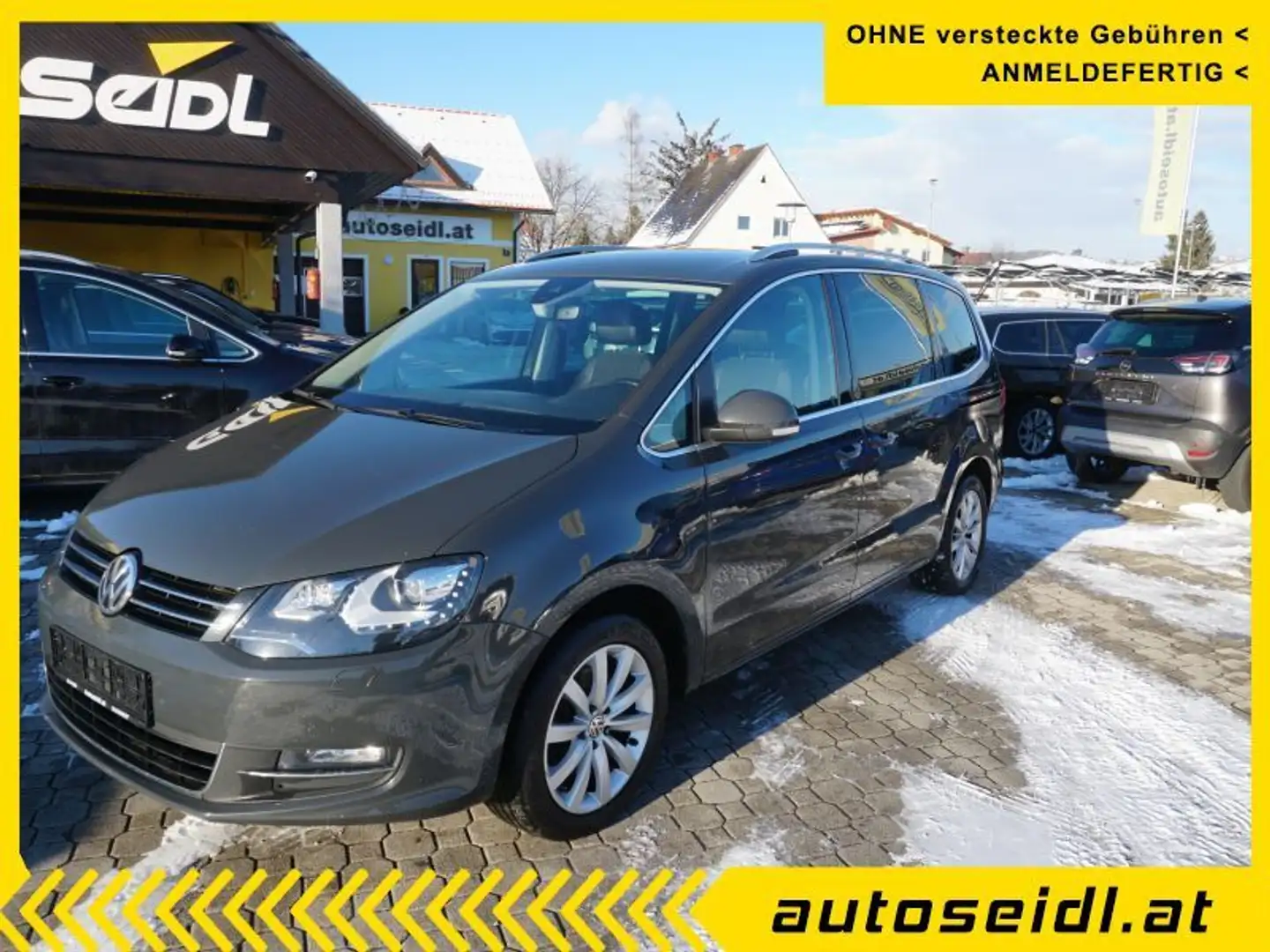 Volkswagen Sharan Business+ SCR 2,0 TDI DSG 4Motion *ALLRAD* Grau - 1