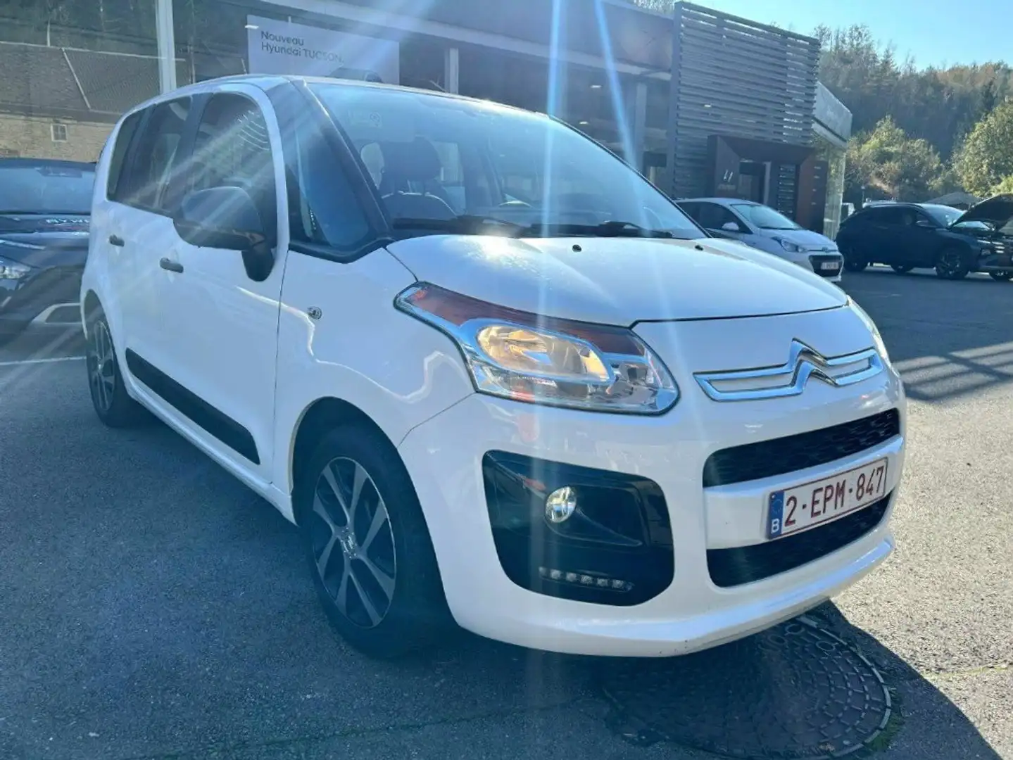 Citroen C3 Picasso 12 Pure 110cv AIRCO CAPTEURS fin2016 nouv distrib Blanco - 2