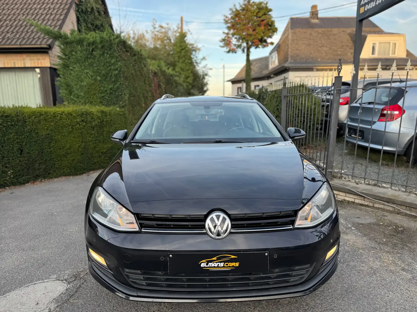 Volkswagen Golf 1.6 CR TDi // Cuir // Jantes // Euro 6b Noir - 2