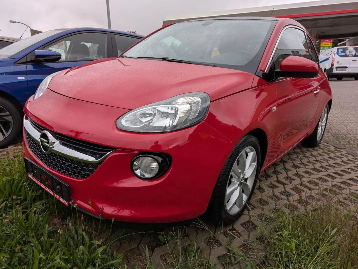 Opel Adam Glam Panno Alu Sitzhzg. Temp. AC Rouge - 1