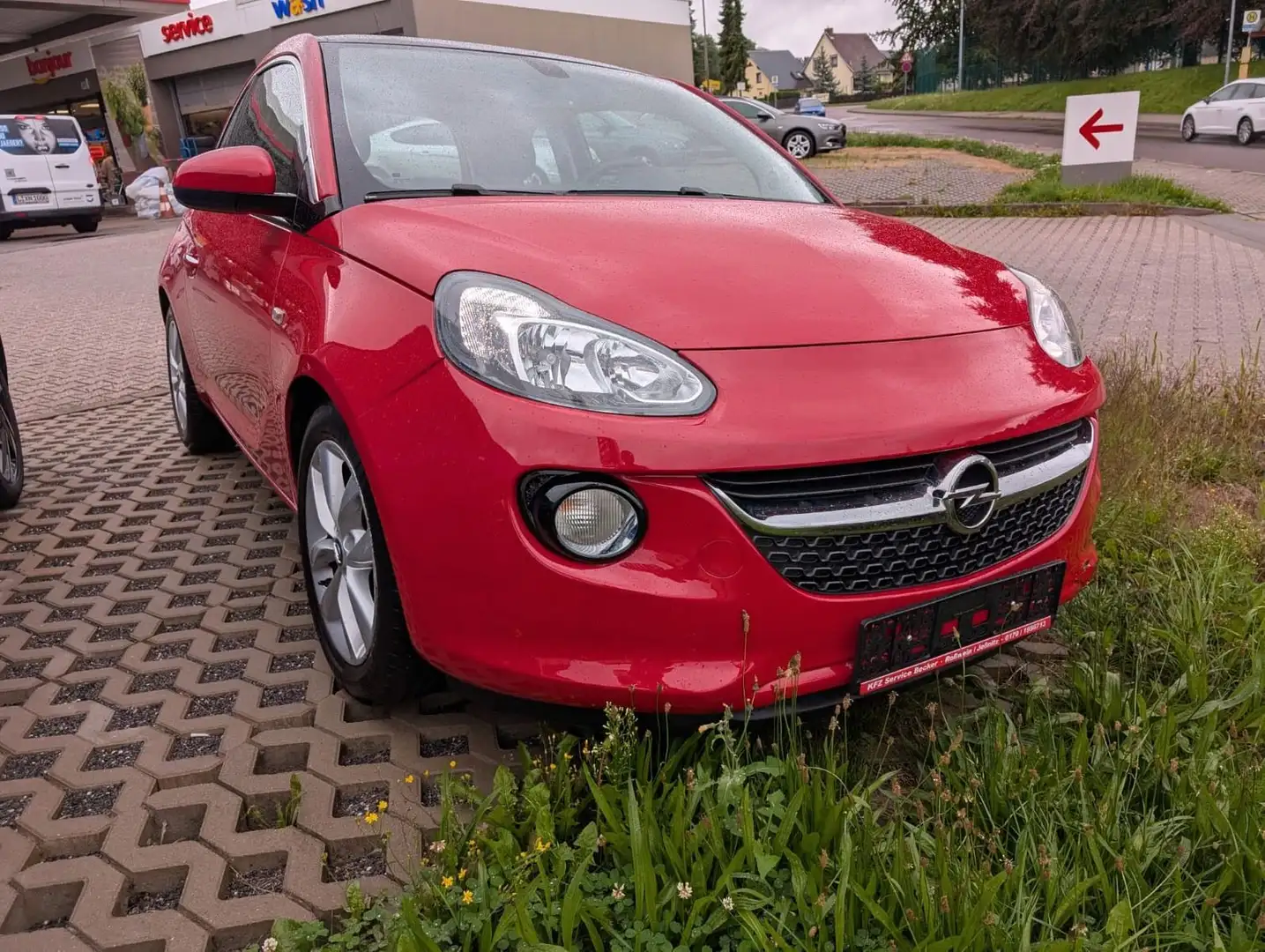 Opel Adam Glam Panno Alu Sitzhzg. Temp. AC Rouge - 2