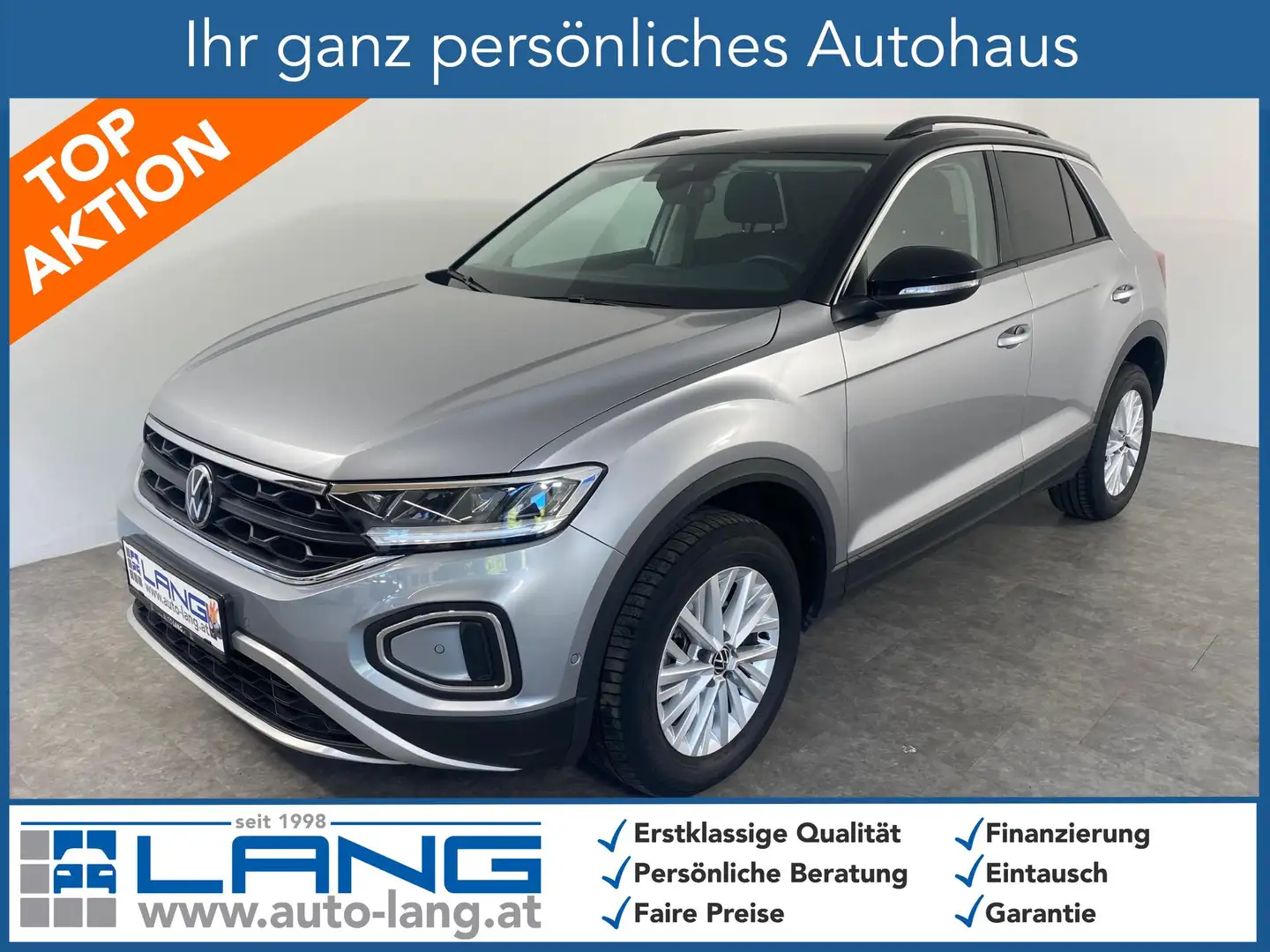 Volkswagen T-Roc 2.0 TDI DSG Life LED*ACC*NAVI 110 kW (150 PS), ... Schwarz - 1