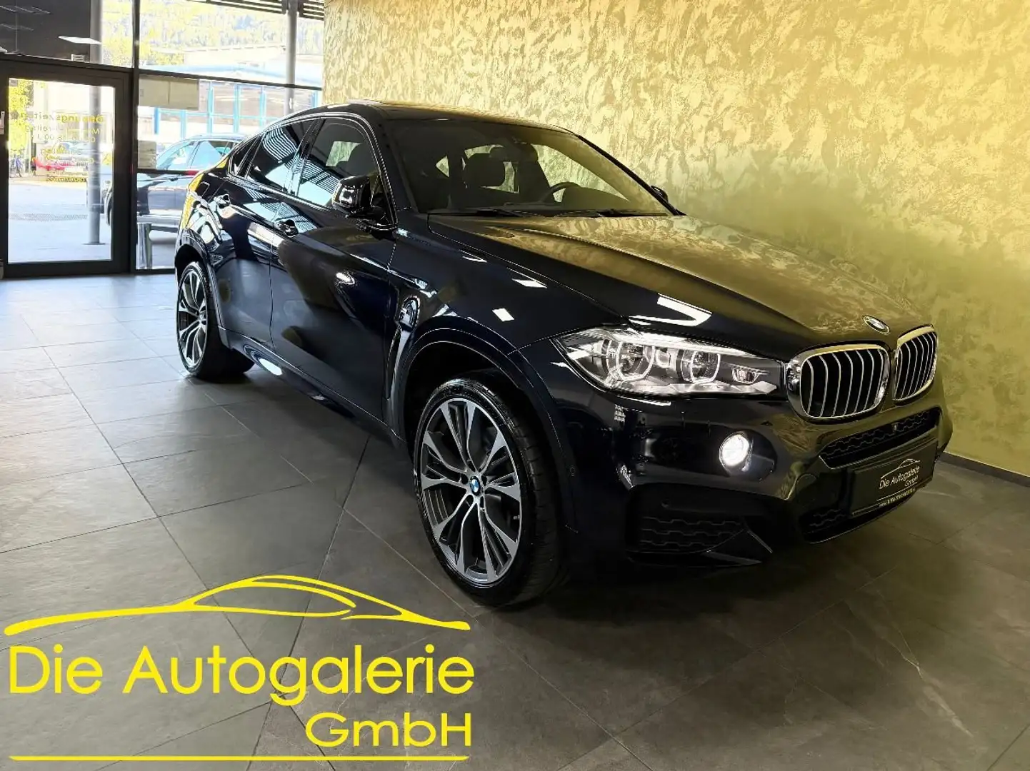 BMW X6 xDrive 40d *1.BESITZ*M-SPORT*21-ZOLL*LED*AHK.* Schwarz - 1