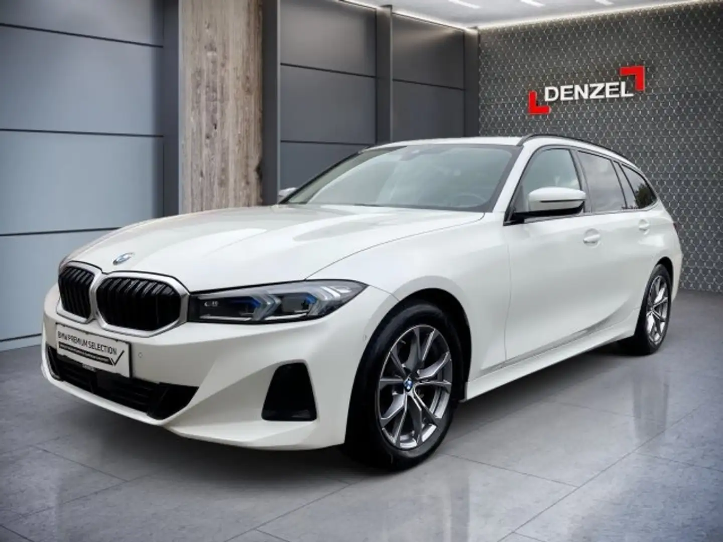 BMW 318 d Touring G21 B47 Blanc - 1